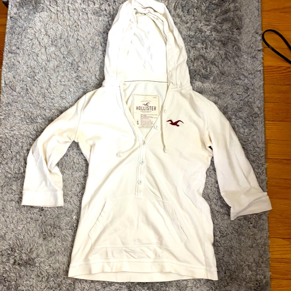 Hollister fitted hoodie.